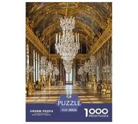 Reggia di Versailles Puzzle Da 1000 Pezzi Per Adulti E Bambini - Puzzle Ad Alta Difficoltà,Giochi Stimolanti Per Tutta La Famiglia 38x26cm/1000pcs