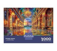 Reggia di Versailles Puzzle Da 1000 Pezzi - Puzzle Ad Alta Difficoltà,Giochi Stimolanti Per Tutta La Famiglia 38x26cm/1000pcs