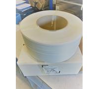Reggia in polipropilene 12x0,65 mm bobina mt. 2000 1PP120651B7 - Bianco
