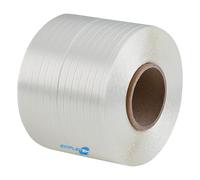 REGGIA IN PPL MACCHINABILE BIANCA 12 MM X 0,6MM 3000MT DIAMETRO INTERNO 200MM