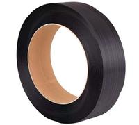 SIMPLETEK Reggia Ppl Nera Manuale 15x08 1500mt Diametro 400mm Reggetta Pallet Bancali - 8057714760234