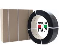 REGGIA REGGETTA NERA 15 x 0,65 BOBINA DA 1500 MT (FORO 392 mm)