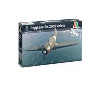 ITALERI 1472 Reggiane Re.2002 Ariete, Scala 1:72, Plastic Model Kit/Modello in plastica da montare