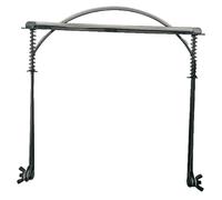 Reggiarmonica per Armonica a Bocca Harmonica Holder Metallo nero Da collo