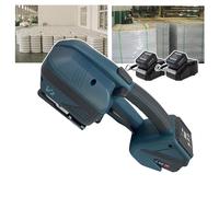 Reggiatrice elettrica automatica, strumento di fusione a caldo per imballaggi PP/PET da 1/2 a 5/8 pollici, include batteria da 4000 mAh, tenditore portatile