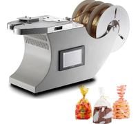 Reggiatrice elettrica, diametro 13 mm, lunghezza fascette 50-100 mm, sigillatrice for sacchetti con fascette for dolci, caramelle, frutta