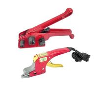 Reggiatrice elettrica per saldatura e riscaldamento, kit per reggiatura per imballaggio pallet, reggiatrice manuale per pressa a fusione a caldo, reggiatrici elettriche senza