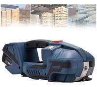 Reggiatrice elettrica per saldatura, tensione automatica a batteria, per cinghie in plastica (PE e PP), ideale per imballaggi e stoccaggio