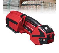 Reggiatrice elettrica portatile, per saldatura automatica a batteria, per cinghie in PET PP, consente di risparmiare tempo nell'imballaggio e nel fissaggio dei carichi