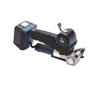 Reggiatrice elettrica portatile Pressa for balle elettrica Imballatrice automatica for reggiatrice for cintura in plastica PET portatile in acciaio(DD25A)