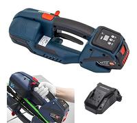 Reggiatrice Elettrica Portatile, Reggiatrice Automatica, Per Reggia PP/ PET Da Larghezza 13-16 Mm, Tensione 3200 N, Tempo Di Saldatura 0,5-3,5 Secondi, Strumento Automatico Alimentato A Batteria