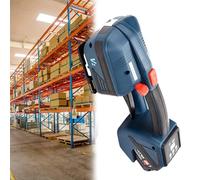 Reggiatrice Elettrica Portatile, Reggiatrice Elettrica Portatile, Strumento Di Reggiatura Di Saldatura Reggiatrice Portatile con Schermo LCD per PP/Pet(2Battery)