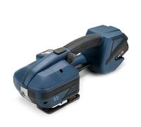 Reggiatrice elettrica resistente con batteria, saldatura automatica per cinghie di plastica PP/PET da 1/2 a 5/8 pollici, progettazione tenuta in mano