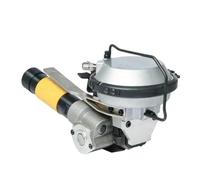 Reggiatrice, Macchina for imballaggio con cinghia in acciaio, macchina for reggiatura for cintura in acciaio, macchina pneumatica portatile for nastri in acciaio da 16-19 mm