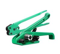 Reggiatrice manuale per cinghie in acciaio e plastica/Reggiatrice per cinghie in plastica per uso domestico/Dispositivo di serraggio per imballaggio/Pinza per imballaggio per uso fai da te (confezio