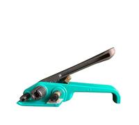 Reggiatrice manuale per impieghi gravosi, reggia in acciaio e plastica PET, pressa manuale, pinza per reggiatura manuale, pressa portatile per reggia in PP, strumenti per la reggiatura degli imball