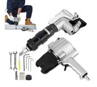 Reggiatrice pneumatica 3 in 1 in acciaio, set di utensili per reggiatura in metallo, tenditore, taglierina, sigillatrice, confezionatrice, utensile per reggiatura(25mm)