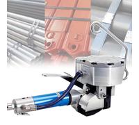 Reggiatrice pneumatica, Pressa resistente con gancio di sollevamento, Velocità 7,4 cm/s, Tensione 4500N, Strumento di imballaggio ad aria per uso industriale