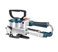 Reggiatrice pneumatica, tecnologia di saldatura ad attrito, tensione massima 3500N per imballaggio sicuro, compatibile con cinghie PP/PET da 13-19 mm