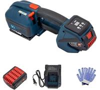 reggiatrice portatile, Tendireggia automatica for PP/PET da 13-16 mm di larghezza, alimentata a batteria 4000 mAh