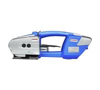 Reggiatrice Pressa elettrica portatile automatica senza fibbia, macchina for reggiatura in plastica a caldo, tipo di ricarica(JD13/16)