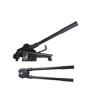 Reggiatrice, Pressa for balle di ferro portatile, pressa for, manuale, for verticale, reggiatrice in acciaio