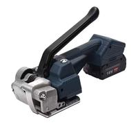 Reggiatrice Pressa For Balle Elettrica Tipo V1 PP PET Con Strumento Di Imballaggio Manuale Macchina Imballatrice Tensione 3500N Display Digitale(One Battery)