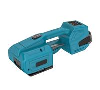 Reggiatrice Pressa For Balle Elettriche Portatile Reggiatrice Al Litio Che Stringe La Integrata Hot Melt Senza Fibbia Automatica(Two power and one charger)