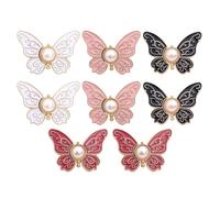 Reggicalze Restringibile Donna | Bottoni Riduttore Vita A Forma Di Farfalla | 8 Pezzi Clip Vestiti Non Serve Cucire Per Donne Ragazze Madri Sorelle Regalo