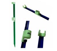 REGGICANNA PICCHETTO PESCA SURFCASTING ALLUMINIO PARTICOLARI FLUO 70-100-125-150