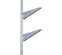 Reggimensola 2 Ganci 2770 Zincato 25 cm Aldeghi Luigi Spa 10 Pezzi