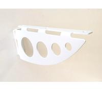 REGGIMENSOLA SUPPORTO BASE REGGI MENSOLA X VETRO E LEGNO CM. 18/24 COPPIA 2 PZ