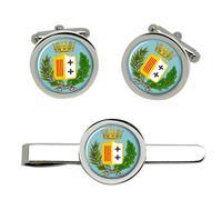 Reggio Calabria (Italia) Gemelli E Fermacravatta Set