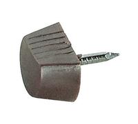 REGGIPIANO C/CHIODO FISSO PLASTICA MARRONE 1000 PZ