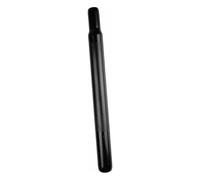 Reggisella Bici Acciaio Nero 25.4x300 mm Zigrinato Resistente Senza Morsetto