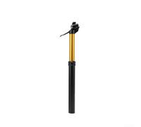 Reggisella contagocce per mountain bike con tecnologia olio-gas integrata per una risposta regolare e prevedibile alla caduta della sella (tubo dorato 31,6 mm x 125 mm)