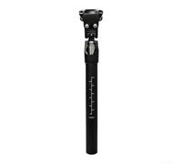 Reggisella per sospensione MTB 30.9mm Meccanismo Parallelogramma | Lega alluminio 6061, per corsa 45mm, finitura sabbiata, per city bike e per gravel, nero opaco