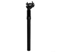 Reggisella sospeso per bici da 350 mm, con molla ammortizzante regolabile, in lega di alluminio, adatto a tubi sella da 27, 2, 30, 9, 31, 6 mm, per una guida fluida (27,2 x 350 mm)