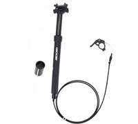 Reggisella Telescopico Bicicletta 27,2/28,6/30,0/30,4/30,8/31,6/33,9mm, Tubo Sella Bici Telescopica Idraulico, Reggisella Ammortizzato con Cavo Controllo Manuale per MTB Bici BMX