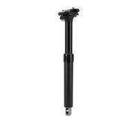 Asta per sella MTB TELESCOPICA Dropper AIR - Olio in alluminio nero diam. 31,6 L396 mm (regolazione tramite cavo interno deviazione 125 mm) Controller all'appendiabiti