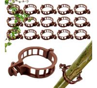 Reggiseni per piante da giardino - 100 pezzi morsetti per tutte le condizioni atmosferiche | ideali per scalpatrici e rampicanti - per pepe vite cetriolo fragola verdure in vaso sul davanzale