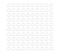 Reggiseni Per Piante Da Giardino - Pinza Di Fissaggio Per Giardinaggio Riutilizzabile Da 100 Pezzi | Graffette Da Giardino Per Piante Treppatrici - Per Vite Uva Verdura In Portico Patio Serra