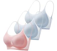 Reggiseni Promozioni Abbigliamento Fitness Donna Reggiseno Fascia Regiseno A Larga Schiena Nuda Sportivo Carne Danza Color Sportivi Aperti Davanti Comodo Cotone Coppe Silicone Adesivo Super Push