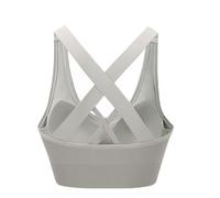Reggiseni Sportivi da Donna, Reggiseni Sportivi da Donna, Reggiseno Senza Cuciture con Imbottiture Rimovibili, Bralette con Incrocio sulla Schiena, Bralette da Yoga(B,S)