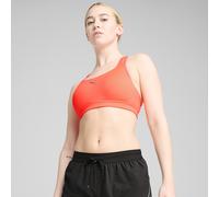 PUMA Run - Reggiseno sportivo rosso M