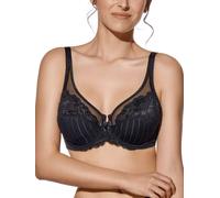 Reggiseno a balconcino microfibra e pizzo con ferretto Coppa C SELENE