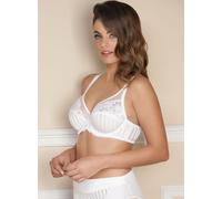 Reggiseno a balconcino microfibra e pizzo con ferretto Coppa C SELENE
