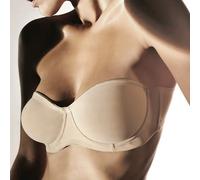 Reggiseno a fascia da donna non imbottito con ferretto coppa C shape Gios 550