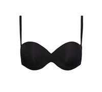 Reggiseno a fascia imbottito Sièlei 1570 schiena nuda (4, Nero)