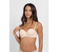 Reggiseno a fascia Michelle Beige 2 A Tinta unita